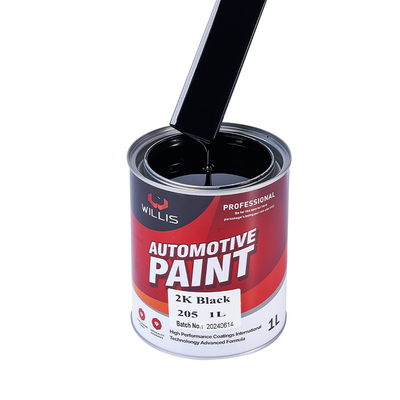 Γρήγορη ξήρανση 2K Solid Auto Body Metal Filler Deep Emerald Green Flat Black 2k Πίνακα ψεκασμού 2k Topcoat