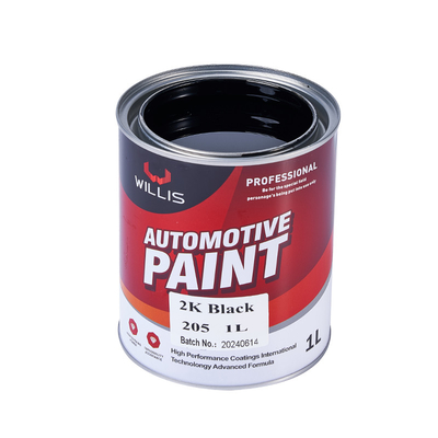 Γρήγορη ξήρανση 2K Solid Auto Body Metal Filler Deep Emerald Green Flat Black 2k Πίνακα ψεκασμού 2k Topcoat