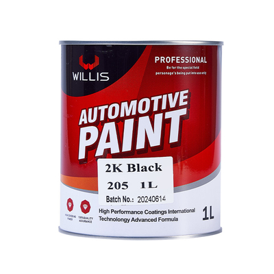 Γρήγορη ξήρανση 2K Solid Auto Body Metal Filler Deep Emerald Green Flat Black 2k Πίνακα ψεκασμού 2k Topcoat