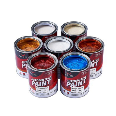 1K Pearl Automotive Paint υγρή επίστρωση Πολλαπλά χρώματα Εύκολο στην εφαρμογή Υπηρεσίες OEM / ODM,Χρώμα ψεκασμού αυτοκινήτων