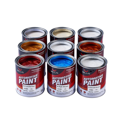1K Pearl Automotive Paint υγρή επίστρωση Πολλαπλά χρώματα Εύκολο στην εφαρμογή Υπηρεσίες OEM / ODM,Χρώμα ψεκασμού αυτοκινήτων