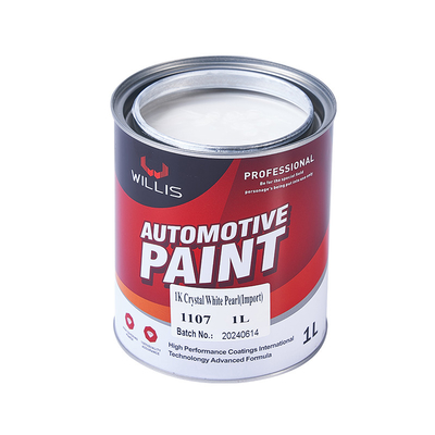 1K Basecoat Προστατευτικό σώμα αυτοκινήτου υψηλής ποιότητας Μαργαριταρένια μεταλλική βαφή αυτοκινήτου Προσαρμόσιμα χρώματα
