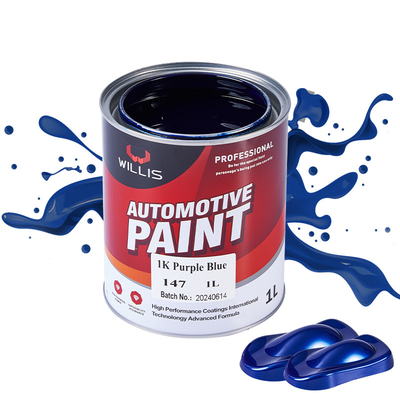 Υψηλή λάμψη 1k Basecoat Αγοραστής χρώματος αυτοκινήτου, κίτρινο / πράσινο χρώματα χρώματος αυτοκινήτου