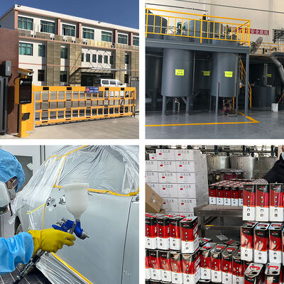 Υψηλό στερεό 2K Ακρυλικό Διαυγές Φόρτο Αυτοκινήτου Επεξεργασία Διαφανής Πίνακα Αυτοκινήτου Βερνίκι υγρό ψεκασμένο βάρος