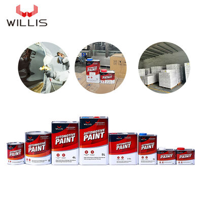 Υψηλό στερεό 2K Ακρυλικό Διαυγές Φόρτο Αυτοκινήτου Επεξεργασία Διαφανής Πίνακα Αυτοκινήτου Βερνίκι υγρό ψεκασμένο βάρος