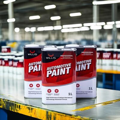 Hot Sale 2K/1K Car Body Auto Paint Standard Thinner Automotive Coatings 2K/1K Color Acrylic Base Coat Clear Coat Car Paint Ονομασία