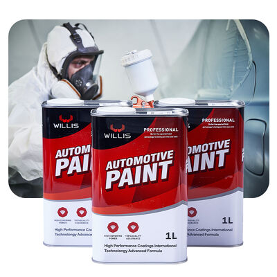 Hot Sale Auto Body Paint & Supplies Base Coat Clear Coat Car Refinish Paint Metal Plastic Main Ingredients Resin Acrylic Resin
