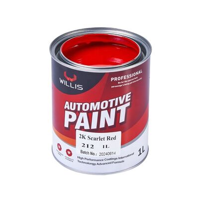 WILLIS 212 2K Car Paint Liquid Coating Spray Application Enhance Vehicle Grade & Taste Exquisite Craftsmanship Quality