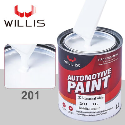 WILLIS μοντέλο 201 2K ακρυλική ρητίνη χρώμα αυτοκινήτων ανθεκτική στην φθορά και τις γρατζουνιές μακροχρόνια φωτεινή χρώμα ψεκασμού για αυτοκίνητα πλοία & πλαστικό