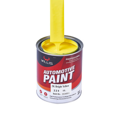 Hot Selling WILLIS OEM Auto Paint 2K Boat & Car Topcoat with Multiple Colors Acrylic Liquid Includes Paint Thinner Spray
