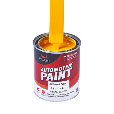 WILLIS Μεικτή ακρυλική ρητίνη 2K Automotive & Boat Paint υγρή επίστρωση χρώμα ψεκασμού με πλαστική επίστρωση