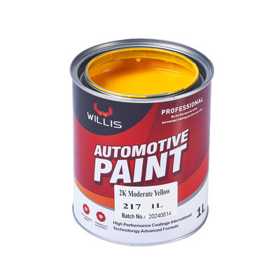 WILLIS Μεικτή ακρυλική ρητίνη 2K Automotive & Boat Paint υγρή επίστρωση χρώμα ψεκασμού με πλαστική επίστρωση