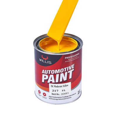 WILLIS Μεικτή ακρυλική ρητίνη 2K Automotive & Boat Paint υγρή επίστρωση χρώμα ψεκασμού με πλαστική επίστρωση