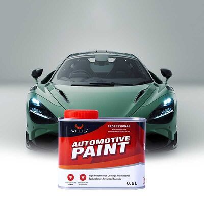 Χονδρικό WILLIS 1K & 2K Basecoat Ακρυλικό πολύχρωμο υγρό μποτ & αυτοκινητοβιομηχανική μπογιά για εφαρμογή ψεκασμού αυτοκινήτων & συσκευών