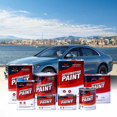 Χονδρικό WILLIS 1K & 2K Basecoat Ακρυλικό πολύχρωμο υγρό μποτ & αυτοκινητοβιομηχανική μπογιά για εφαρμογή ψεκασμού αυτοκινήτων & συσκευών