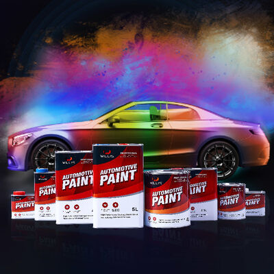Χονδρικό WILLIS 1K & 2K Basecoat Ακρυλικό πολύχρωμο υγρό μποτ & αυτοκινητοβιομηχανική μπογιά για εφαρμογή ψεκασμού αυτοκινήτων & συσκευών