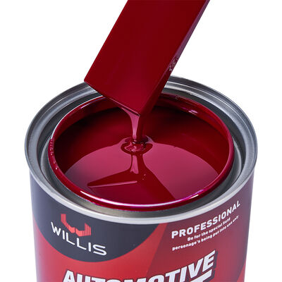 Κινέζικος κατασκευαστής βαφής αυτοκινήτων 2K Rose Red Coating Paint Good Price Supplies Car Spray Refinish Two Component Paint
