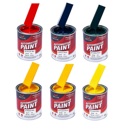 Hot Selling 2K Golden Green Automotive Car Paint Multiple Colors Available Basecoat Refinish Coating Paint Auto Repair Paint