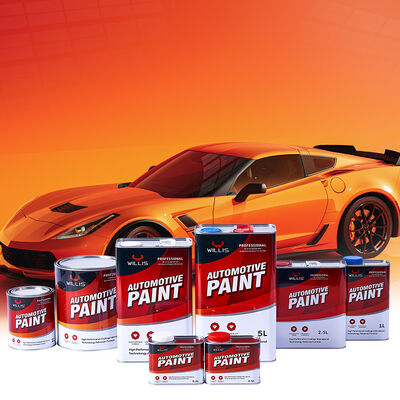 WILLIS 1K Basecoat Automotive Acrylic Spray-On Coating for Car Boat Refinish Plastic Coating Model 154 υγρό με βάση τα χρωστικά
