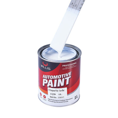 1K Transparent White Automotive Repair Liquid Coating High Performance Eco Friendly Acrylic Resin Car Plastic Coating MSDS