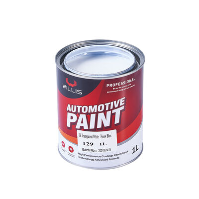 1K Transparent White Automotive Repair Liquid Coating High Performance Eco Friendly Acrylic Resin Car Plastic Coating MSDS