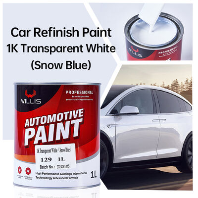 1K Transparent White Automotive Repair Liquid Coating High Performance Eco Friendly Acrylic Resin Car Plastic Coating MSDS