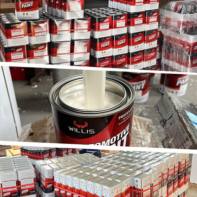 Φαρμακευτική βαφή 1K Ultra-low price Blue Single-Component Acrylic Resin υγρή επισκευή αυτοκινήτων χρώμα
