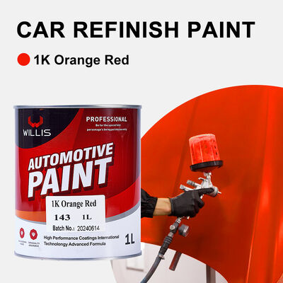 High Quality 1K Color Car Paint Factory Supply Automotive Refinish Clearcoat with Hardener Coating & Paint