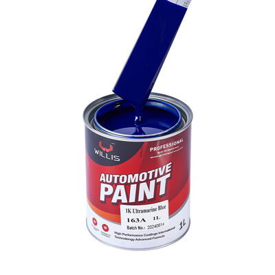1K Ultramarine Blue Αυτοκίνητο Σπρέι Βαφής Μονοσύνθετη Ακρυλική Ρητίνη Υγρό Αυτοκίνητο Επισκευής Βαφής Μονόχρωμο Ναυτικό Δρομολόγιο Κατασκευασμένο στην Κίνα
