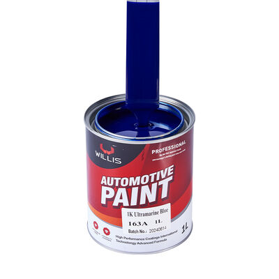 1K Ultramarine Blue Αυτοκίνητο Σπρέι Βαφής Μονοσύνθετη Ακρυλική Ρητίνη Υγρό Αυτοκίνητο Επισκευής Βαφής Μονόχρωμο Ναυτικό Δρομολόγιο Κατασκευασμένο στην Κίνα
