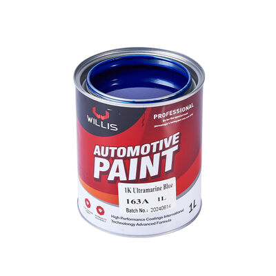 1K Ultramarine Blue Αυτοκίνητο Σπρέι Βαφής Μονοσύνθετη Ακρυλική Ρητίνη Υγρό Αυτοκίνητο Επισκευής Βαφής Μονόχρωμο Ναυτικό Δρομολόγιο Κατασκευασμένο στην Κίνα