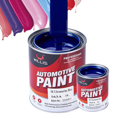1K Ultramarine Blue Αυτοκίνητο Σπρέι Βαφής Μονοσύνθετη Ακρυλική Ρητίνη Υγρό Αυτοκίνητο Επισκευής Βαφής Μονόχρωμο Ναυτικό Δρομολόγιο Κατασκευασμένο στην Κίνα