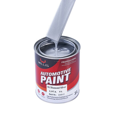 Industrial Spray Plastic Paint for Automotive Repair 1K Acrylic Silver Resin Liquid Coating Best Auto Car Paint