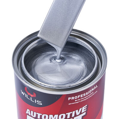 Factory Supplied 1K Silver Strong Metallic Feel Spray-On Acrylic Resin Liquid Car Paint