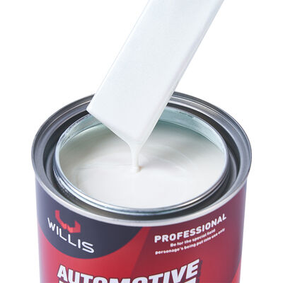 Automotive Weather Resistant Acrylic Resin 1K Purple Pearl Paint with Clear Coat and Hardener Spray Application
