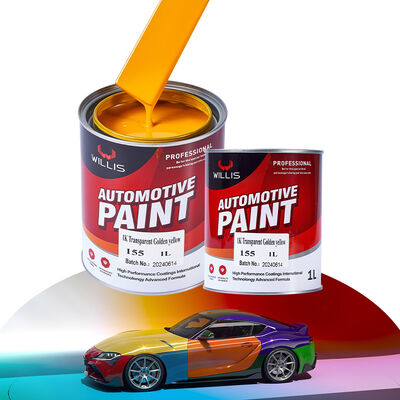 Χιου Πώληση Αυτοκινητοβιομηχανίας Χρώμα Master Paint Series Επιχρισμός χρώμα προϊόν Ματ μαύρο χρώμα