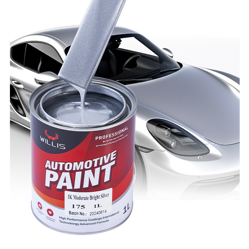1K Primer Pearl Silver Metallic Automotive Paint Standard Thinner 2K Εποξικό Primer 1K Ασημένιο Μεταλλικό Φόρτο