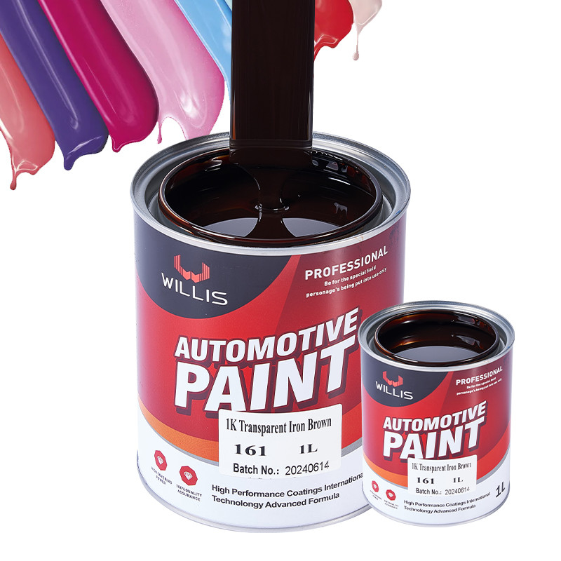 1K αυτόματο χρώμα Refinish βάσεων, γρήγορη ισχυρή κρύβοντας δύναμη χρωμάτων αυτοκινήτων ξήρανσης στερεά άσπρη