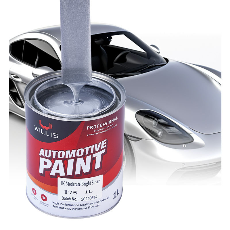 1K Powder Coating Silver Color Car Spray Paint Δύο χρόνια διάρκεια ζωής