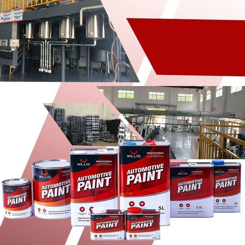 High Quality 2K clear Coat Auto Paint Hardener Epoxy Liquid Coating for Plastic Good Price Automotive Coating & Paint Factory